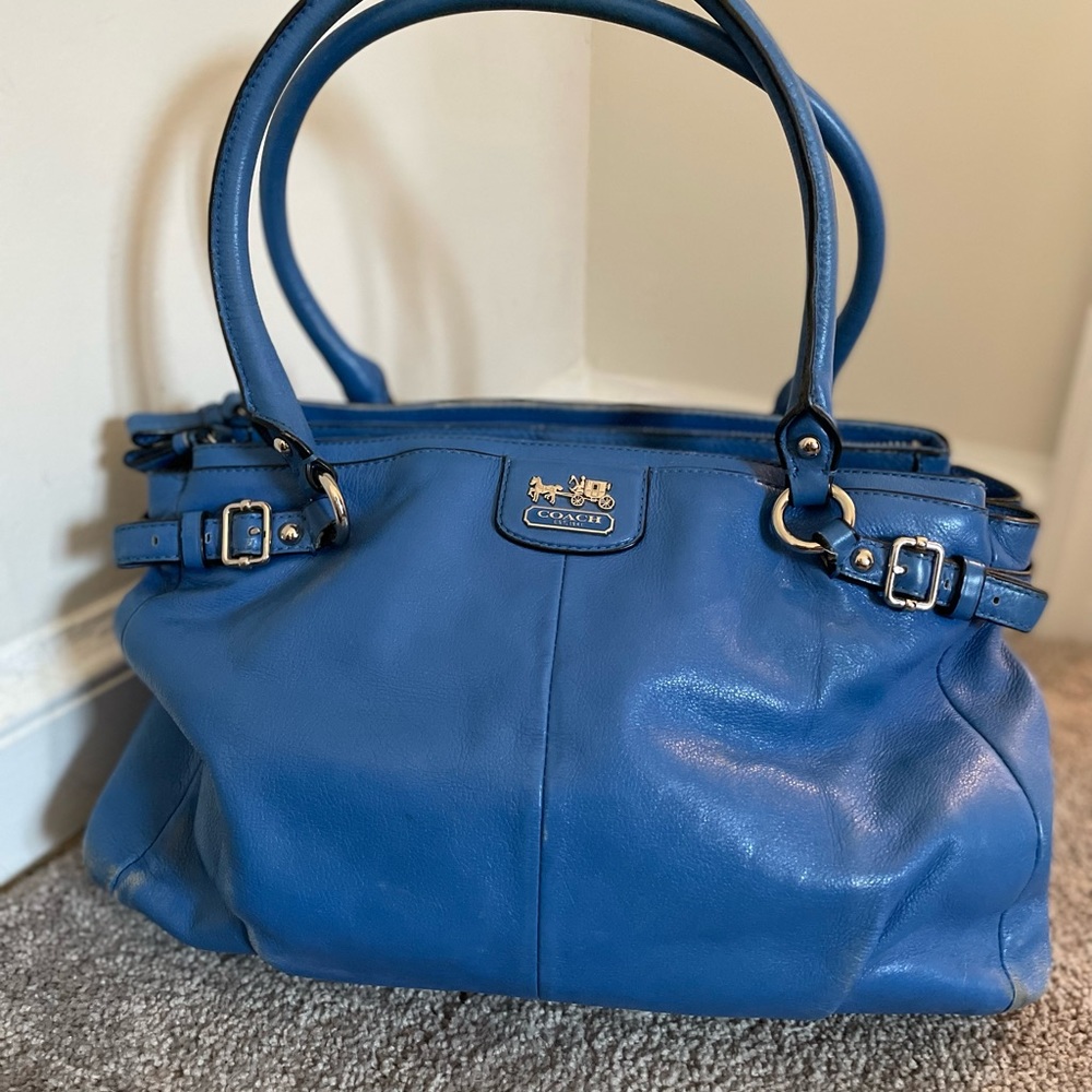 Blue Coach Purse